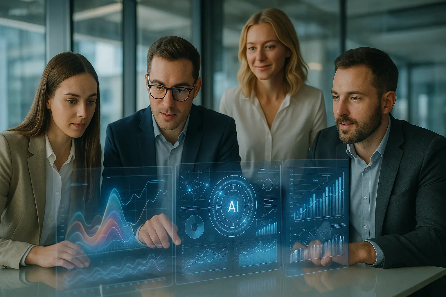 Marketingowcy z Europy z danymi AI