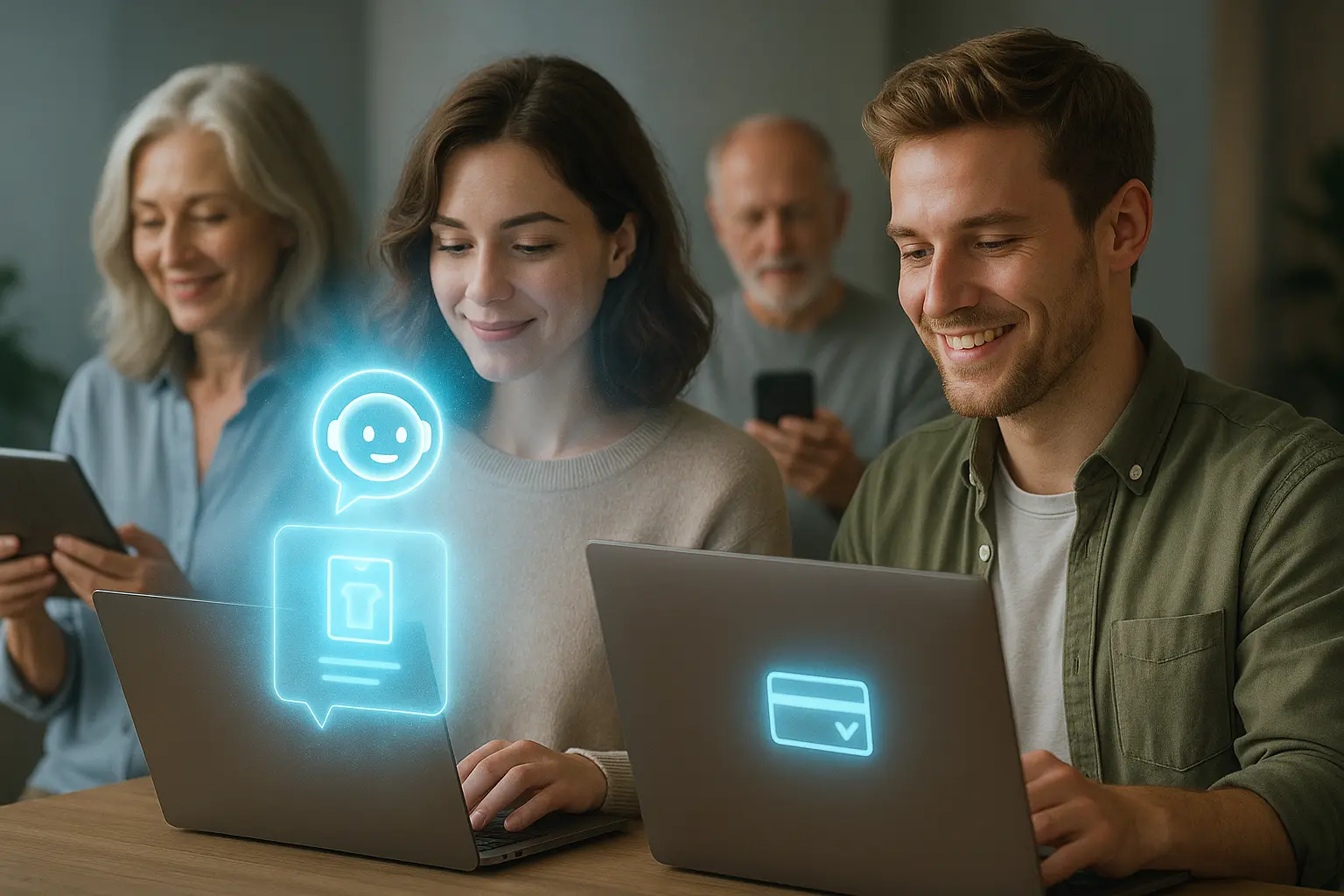 Nowoczesne zakupy online z AI.