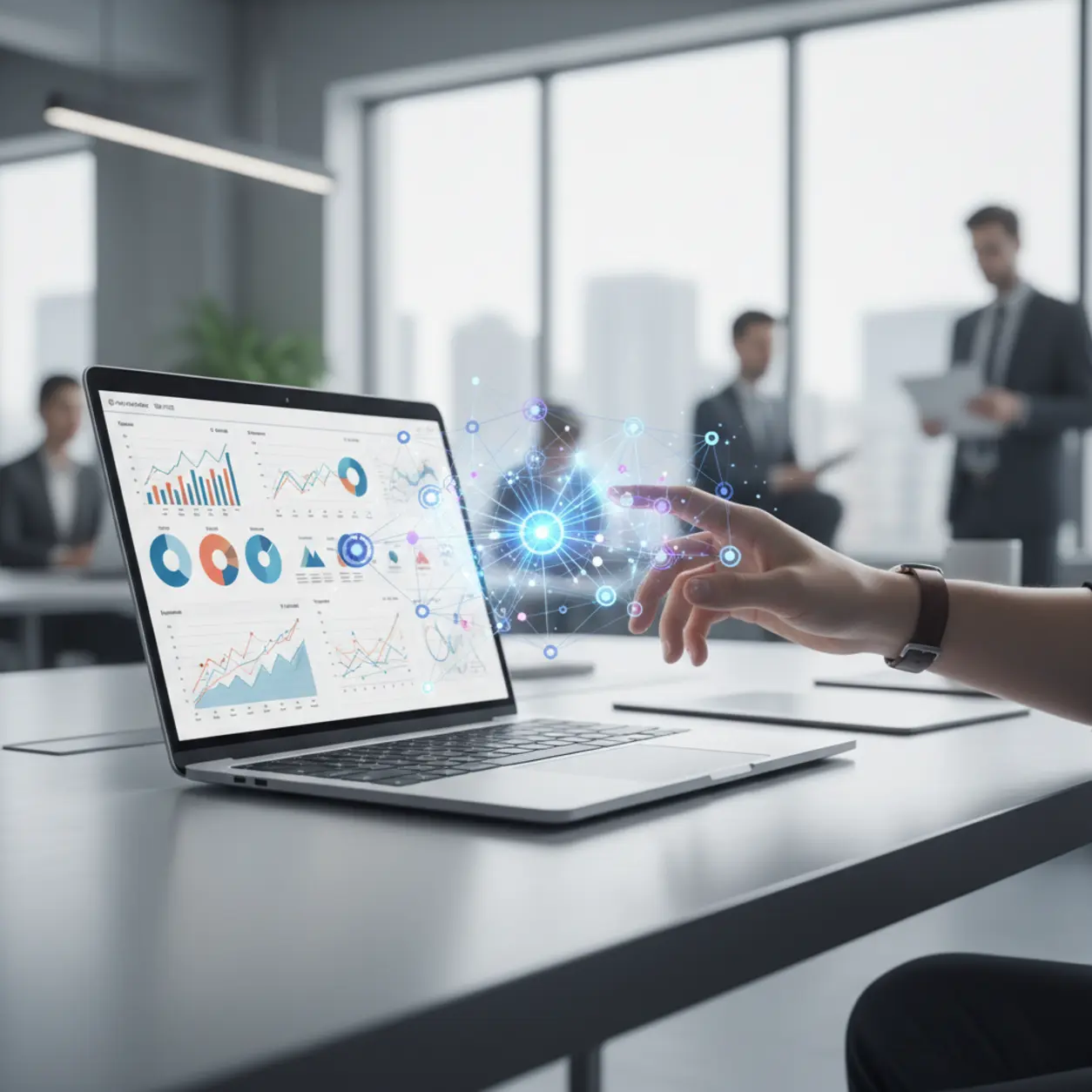 AI in business: data visualization