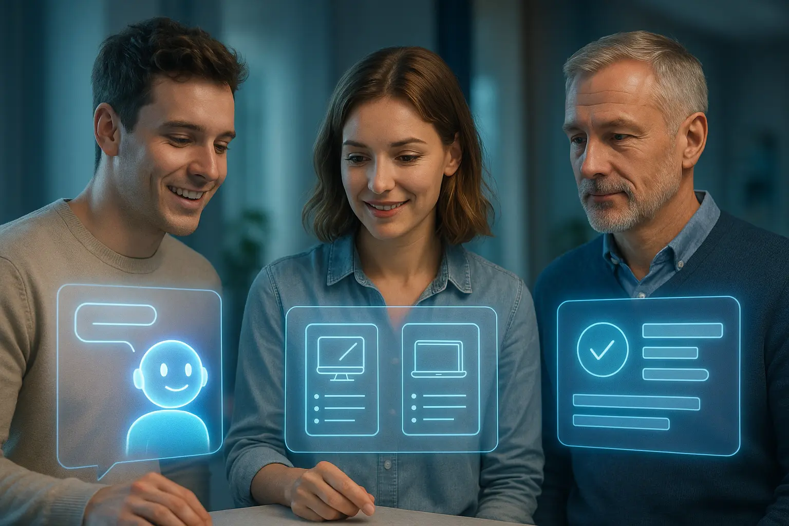 AI-assisted buyer's journey.