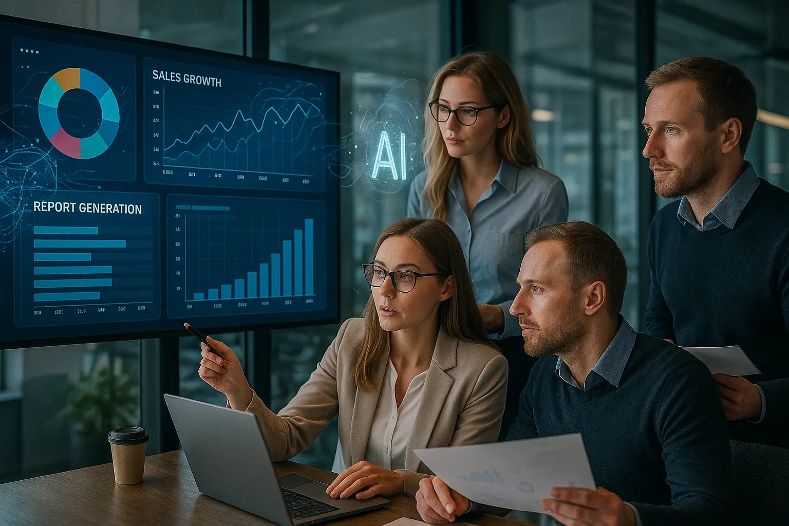 Biali specjaliści IT, analiza danych, AI