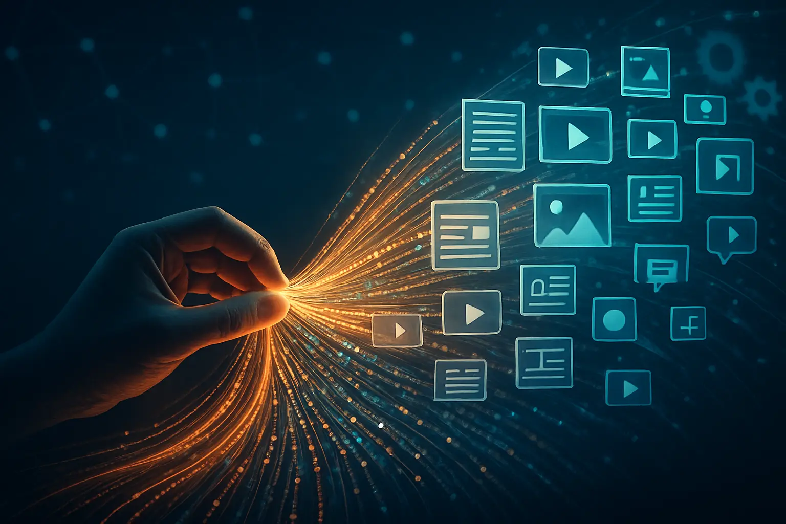 AI tworzy content marketing.