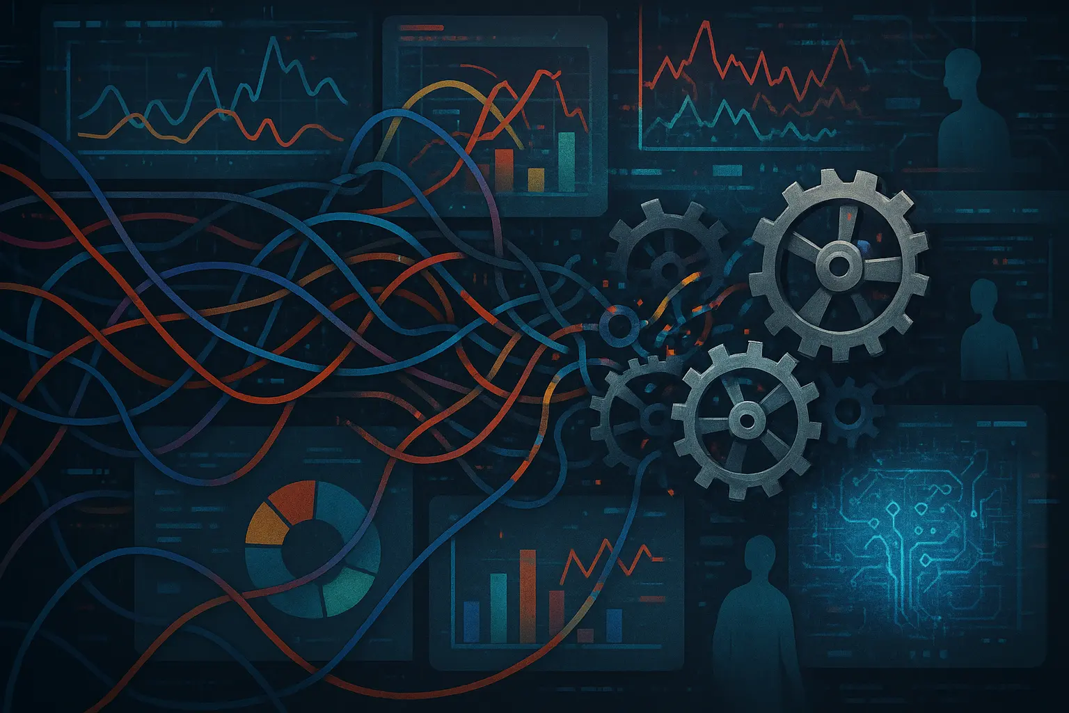 Chaotic marketing automation, tangled data.