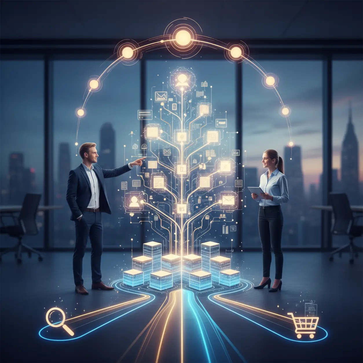 Building brand trust through blog content.