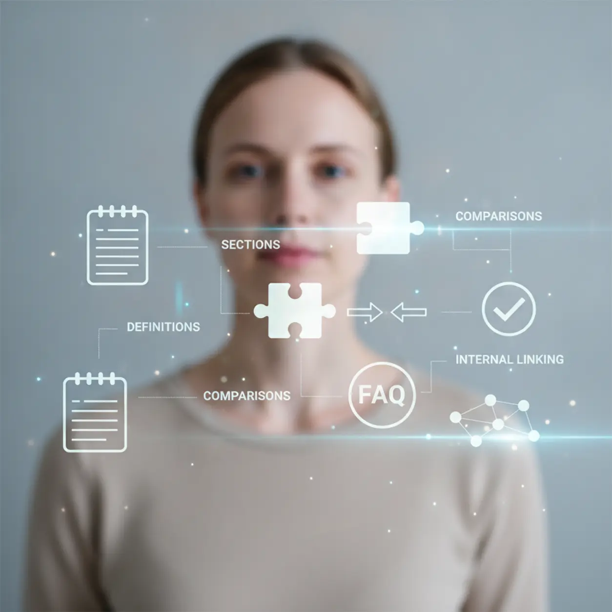 AI making content easier to understand.