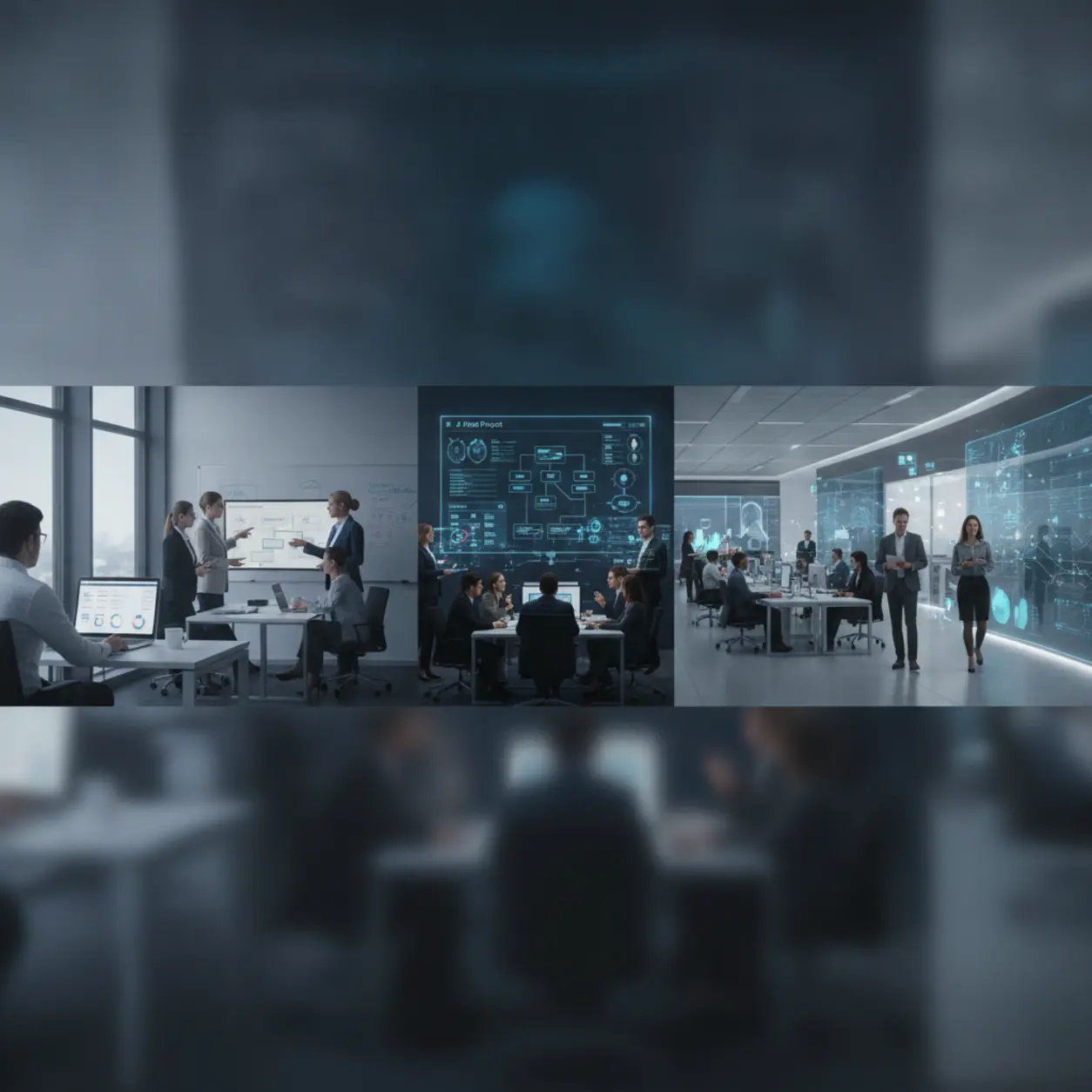 The evolution of AI adoption in a company